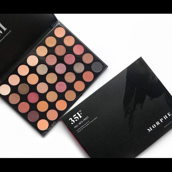 Morphe 35F Fall into Frost Eyeshadow Palette BNIB - Picture 6 of 15
